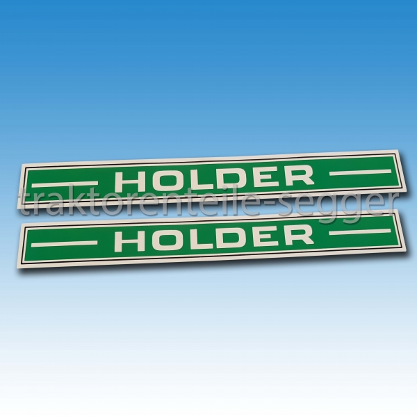 Aufkleber-Satz Holder R7 seitlich